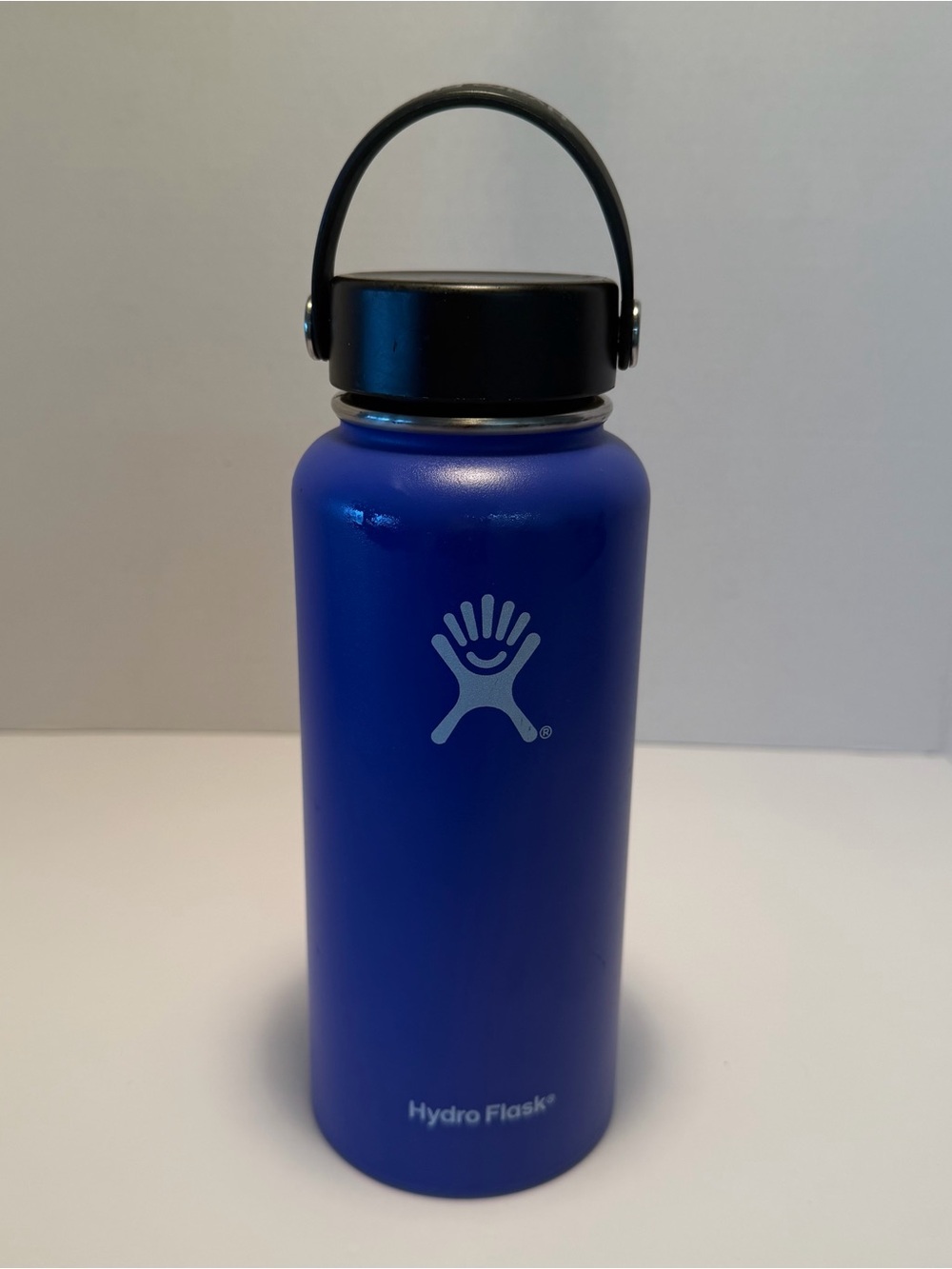 Hydro Flask 32 OZ. Royal Blue Wide Mouth Water Bottle with Flex Cap